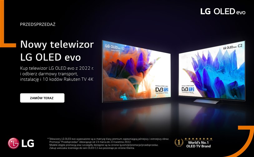Telewizory OLED 2022